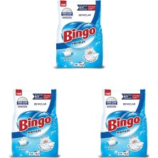 1001 Premium Toz Çamaşır Deterjanı 7 kg Beyaz (3 Paketi)