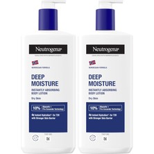 1001 Deep Moisture Parfümlü Vücut Losyonu (400 Ml) (2 Paketi)