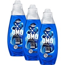 1001 Express Fresh Ultra Beyaz Sıvı Çamaşır Deterjanı 840 ml (3 Paketi)