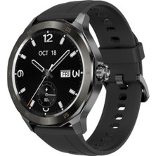 1001 Choice Watch 2 Epic Siyah/beyaz Değiştirilebilir Kordonlu Akıllı Saat