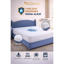 1001 Fitted Full Kenar Su Sıvı Geçirmez Yatak Koruyucu Alez – 100X200 / 120X200 / 160X200 / 180X200