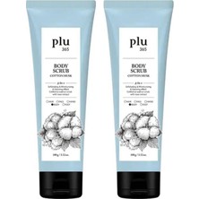 1001 365 Body Scrub Cotton Musk 100 gr Pamuk Çiçekli Vücut Peelingi (2 Paketi)