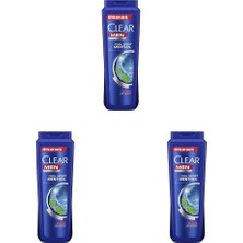 1001 Men Erkek Şampuan Cool Sport Menthol Kepeğe Karşı Etkili 600 ml 3lü Paket