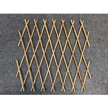 1001 BMB045 Bambu Akordeon Kafes - 45 cm x 180 cm
