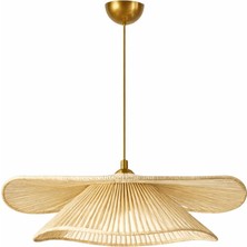 1001 Tekli Sarkıt Avize Modern Metal Tavan Aydınlatma, E27 Duy, Ayarlanabilir Yükseklik 51–60 Cm, 50