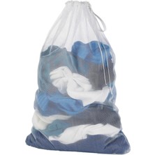 1001 Mega Boy Çamaşır Yıkama Filesi 60X40 cm – Fermuarlı, Dayanıklı, Hassas Giysiler Için Koru