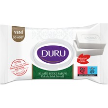 1001 Beyaz Sabun Kokulu Islak Mendil 50 Adet