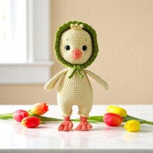 1001 Hikaye ve Oyun Arkadaşı Amigurumi Oyuncak (Civciv)