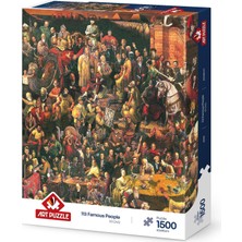 1001 113 Ünlü 1500 Parça Puzzle