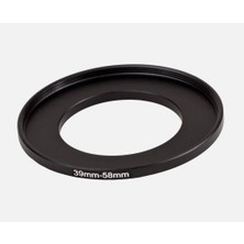 1001 39MM – 58MM Step-Up Ring Adaptör – 39MM Lens Için 58MM Filtre Dönüştürücü Halka (Uv, Cpl
