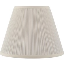 1001 33055, Mantar Pileli Kırık Beyaz Örümcek Gölge, 17,78 cm Üst x 33,02 cm Alt x 25,4 cm Eğik