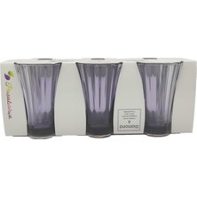 1001 Kahve Yanı Su Bardağı 110 cc Diamond Mor 6'lı