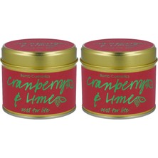 1001 Cranberry & Lime Teneke Mum (2 Paketi)