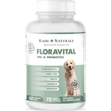 1001 Floravital, Probiyotik ve Prebiyotik Desteği, 60 Tablet