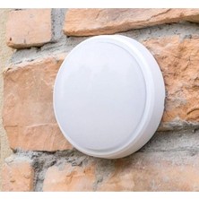 1001 Banyo Tavan Lambası Artos 20W Yuvarlak Beyaz Balkon Lambası 6400K Beyaz LED Işık Teras Duvar Lam