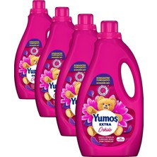 1001 Extra Konsantre Çamaşır Yumuşatıcısı Orkide 2520 ml (4 Paketi)
