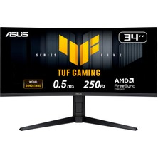 1001 Tuf Gaming VG34WQML5A 34 Inç 1440P 250Hz Ultra Wide Gaming Monitör