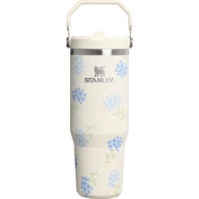1001 The Iceflow™ Flip Straw 2.0 Tumbler 0.89L / 30OZ Antique Florets Termos AS10134240595 Çok Renkli