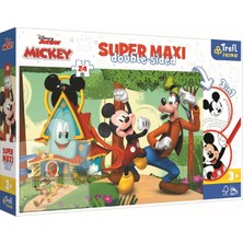 1001 3in1 24 Büyük, Kitap, Renkli Öğelerle Oyun, Disney Kişileriyle Renkli, Bambini Dai 3 Anni Puzzl