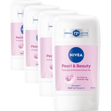 1001 Kadın Stick Deodorant Pearl & Beauty 50ML, 72 Saat Anti-Perspirant, Yumuşak ve Pürüzsüz Koltuk