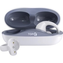 1001 Vox Q4 Ear Clip Beyaz Kulak Içi Bluetooth Kulaklık