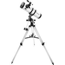 1001 Kepler 130EQ Refraktör Teleskop 130MM Açıklık 6,5mm Göz Merceği (100X) 25MM Göz Merceği (26X