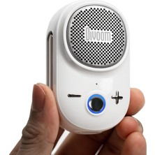 1001 Itour-S Giyilebilir Bluetooth Hoparlör, IP67 Klip-On, 10H Çalma Süresi, Beyaz