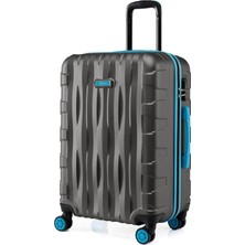 1001 Büyük Boy Valiz, 77 cm Boy, 47 cm En, 30 cm Derinlik, 100 Lt Hacim, 25 kg Kapasite, Su Geçirmez,