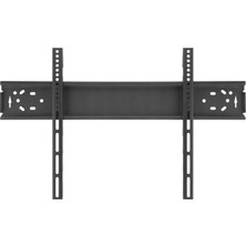 1001 HDX8705 Sabit Tv Askı Aparatı 65-75 Inç Büyük Ekran Duvara Montaj Aparatı - 50 kg Taşıma Ka
