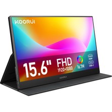 1001 15.6" E1511A 60Hz IPS Fhd Type-C Taşınabilir Monitör