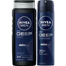 1001 Erkek Deep Dimension Duş Jeli 500 Ml,derinlemesine Temizlik,bakımlı Cilt,vücut,yüz ve Saç Iç