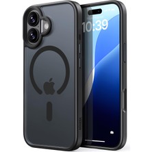 1001 iPhone 17 Için Magsafe ile Uyumlu Fusion Mat Serisi Kaliteli Orijinal Versiyon Kılıf Metal Tuş T