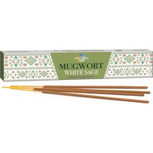 1001 Sacred Elements Doğal || Premium Masala Tütsü (Mugwoth & White Sage (Misk Otu & Adaçayı))