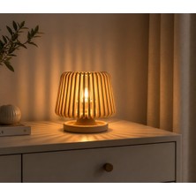 1001 Iskandinav Tarzı Masa Lambası (Led Mum Dahil) | Pla 3D Baskı