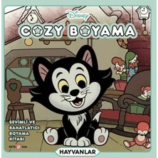 Beta Kids Disney Cozy Boyama, Sevimli ve Rahatlatıcı Boyama Kitabı - Hayvanlar
