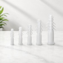 TKÇ 8 mm Ölçüsünde Plastik Dübel 250 Adet