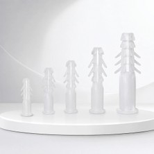 TKÇ 8 mm Ölçülü Plastik Dübel 500 Adet