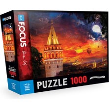 Blue Focus Puzzle Galata Kulesi 1000 Parça