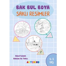 Artenino Bak Bul Boya – Saklı Resimler 4-5 Yaş