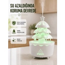 Nemere Ithalat Rgb Aydınlatmalı Şans Ağacı Aromaterapi Difüzörü 250 ml Hava Nemlendirici