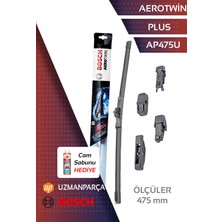 Bosch Aerotwin Plus AP475U Ön Tek Silecek 475MM - 3397006946