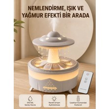 Nemere Ithalat Ufo Yağmur Efektli Hava Nemlendirici 350 ml Rgb Işıklı Uzaktan Kumandalı