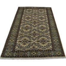 Kilim Antik El Dokuma 4m2 Çiçekli Yün Halı 1662 - Yeni - Çok Renkli