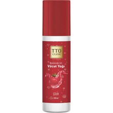 1001 Clınıc Vücut Yağı Çilek 200 ml (Çay Ağaci Yaği/tea Tree Oil)