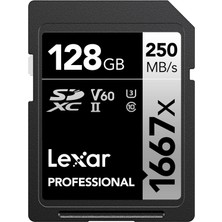 1001 Professional 1667X 128GB Sdxc Uhs-Iı/u3 Kartı (LSD128CBNA1667)