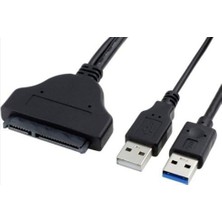1001 5142 USB 3.0 2.5 3.5 Inç Sata SSD HDD Harddisk Çevirici Dönüştürücü Adaptör Kablosu