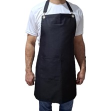 1001 Profesyonel Mutfak Önlüğü,cepli Ayarlanabilir Askılı Belden Bağlamalı/unisex/kadın/erkek/a�