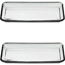 1001 Kristalize Glamour Servis Tabağı 2 Li 86969865AYBABASTORE