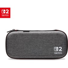 1001 Nintendo Switch 2 Için Slim Case - Koyu Pagan Grisi, Resmi Lisanslı, Koruyucu Kılıf, 10 Yazılı