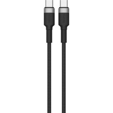 1001 XCC8709 X-Sharkspeed Type C 1.2 Metre Hızlı Şarj Kablosu 65 W Siyah